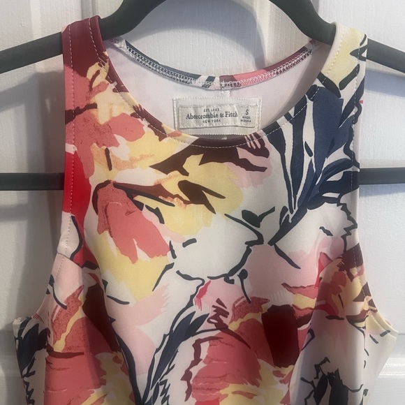 Abercrombie & Fitch Scuba Floral Dress - Picture 7 of 8